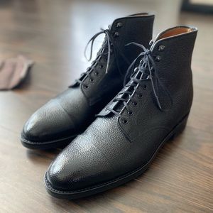 Lof and Tung Clark Boots - Black Country Calf 7.5D